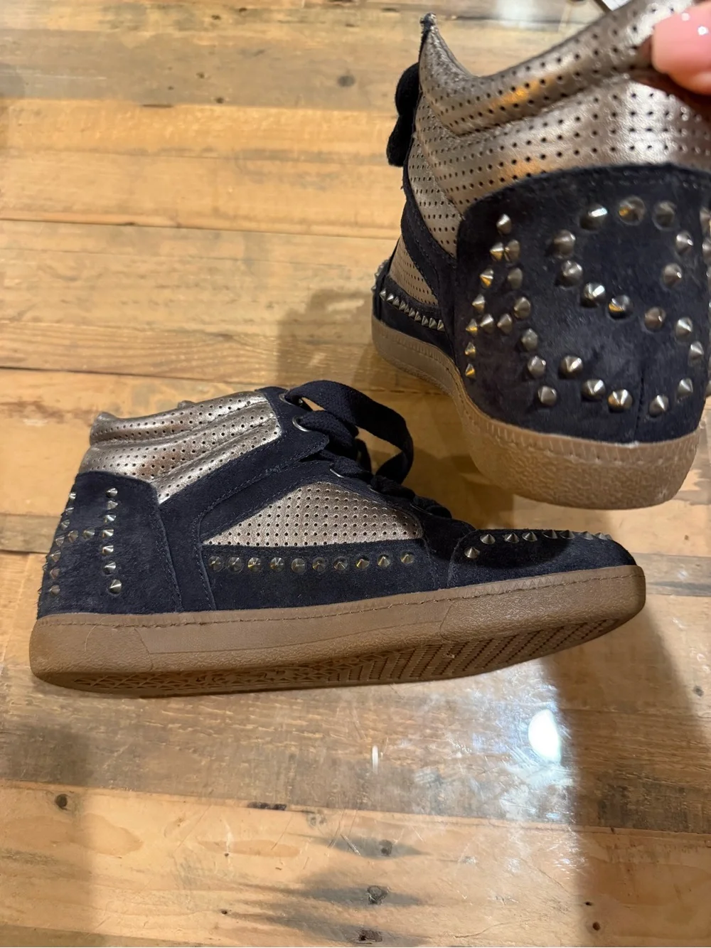 LIMITED BY ASH studded sneakers